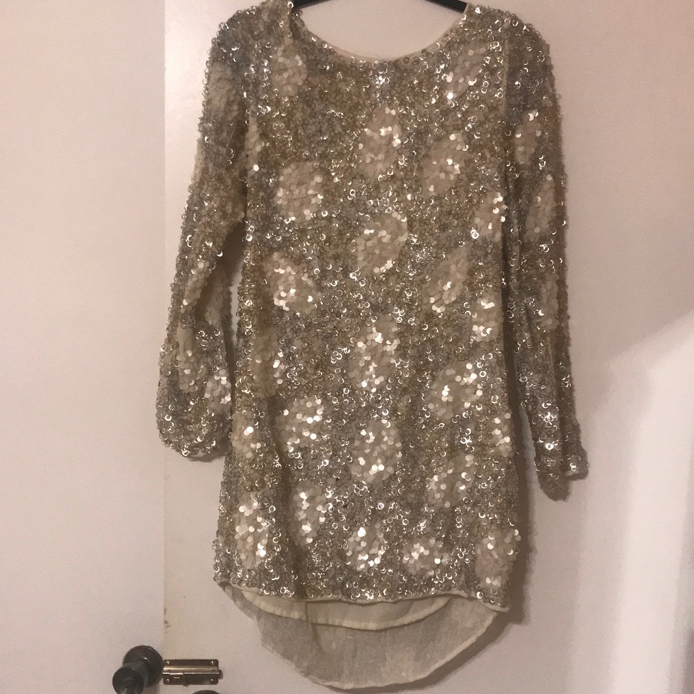 Sequin mini dress